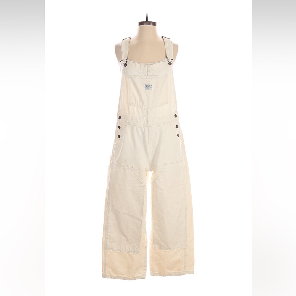 Levi's Women's Off-White Jeans Overalls - Picture 2 of 3